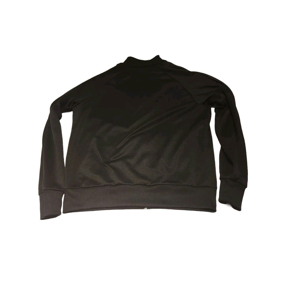 Puma T7 Black Track Jacket Full Zip Gold Foil Branding Front Zipper Pockets Rare - Picture 15 of 16